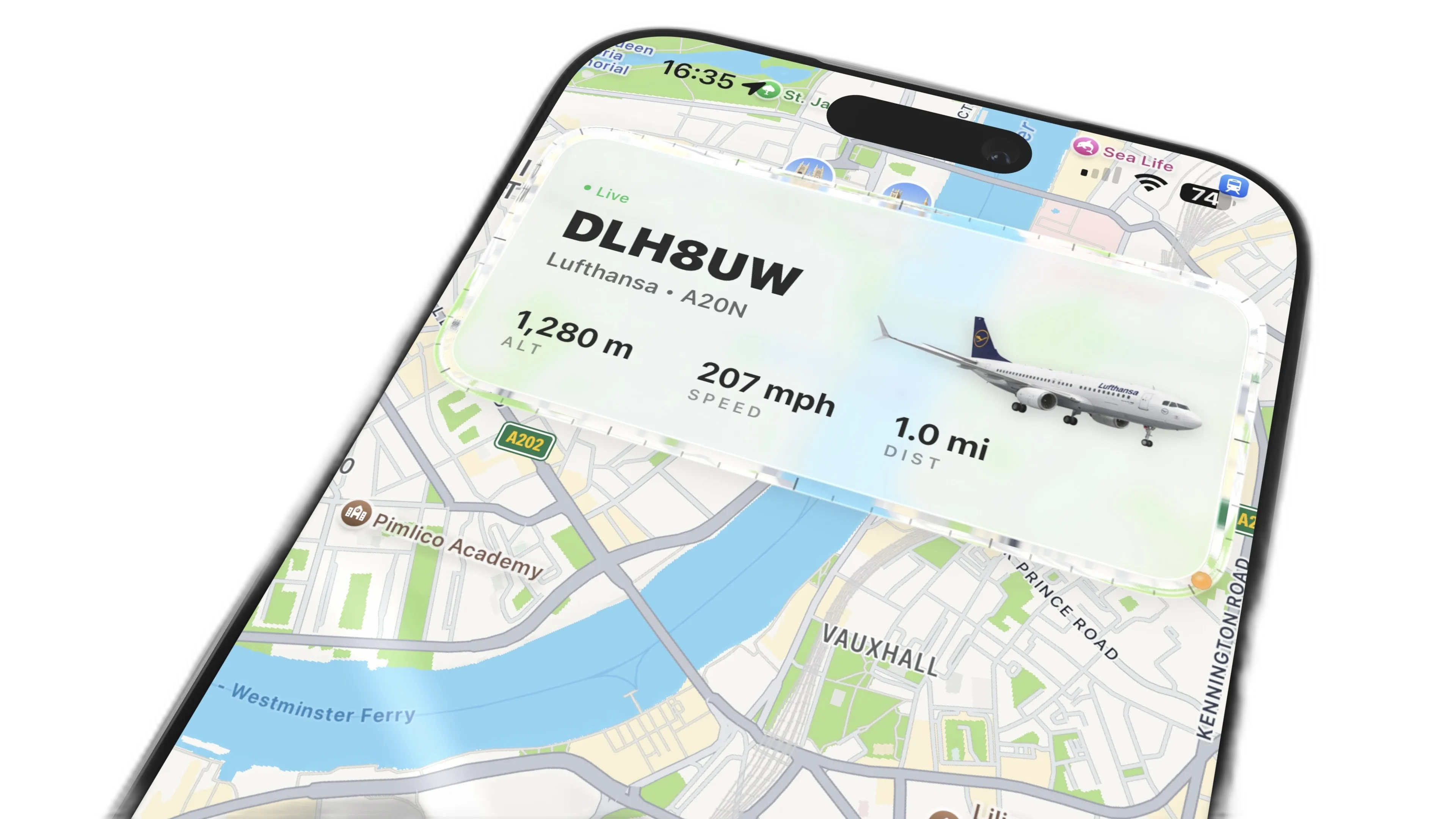 What Plane iPhone preview